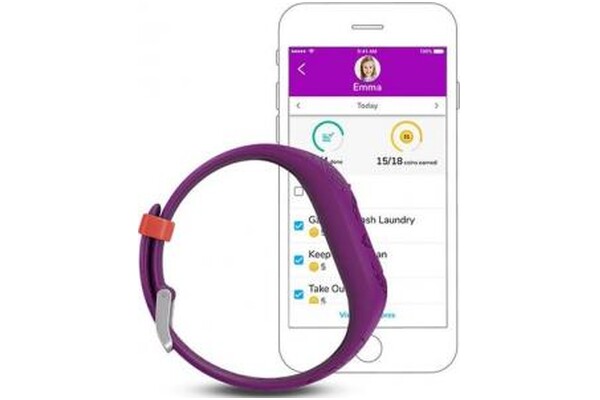 Smartwatch Garmin Vivofit Junior 2 0.66" fioletowy