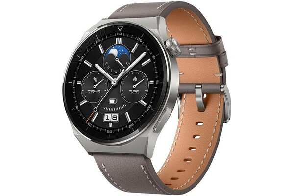 Smartwatch Huawei Watch GT 3 Classic Pro 1.43" brązowy
