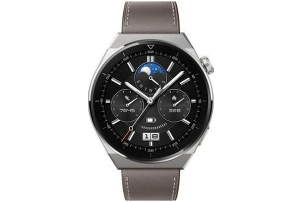 Smartwatch Huawei Watch GT 3 Classic Pro 1.43" brązowy