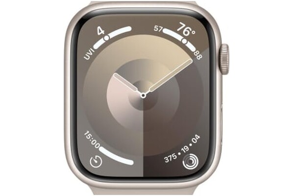 Smartwatch Apple Watch Series 9 księżycowa poświata