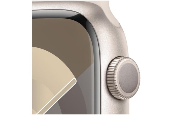 Smartwatch Apple Watch Series 9 księżycowa poświata