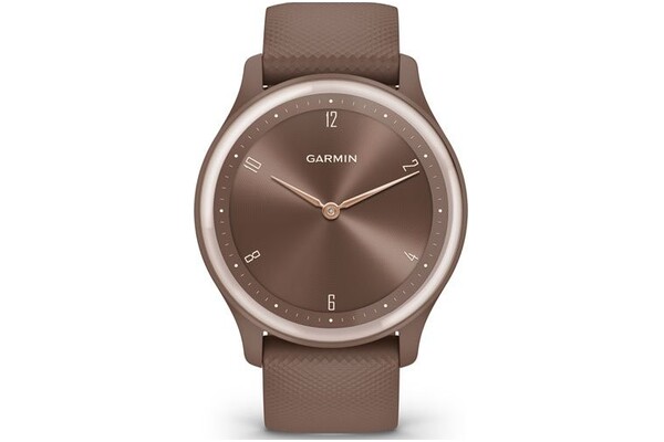 Smartwatch Garmin Vivomove Sport brązowy
