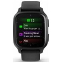 Smartwatch Garmin Venu SQ Music 1.41" czarny