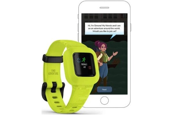 Smartwatch Garmin Vivofit Junior 3 żółty