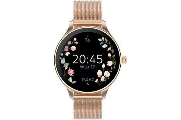 Smartwatch FOREVER SB306 1.19" różowo-złoty