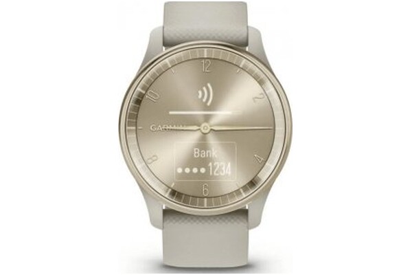 Smartwatch Garmin Vivomove Trend beżowy