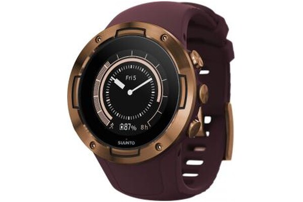 Smartwatch Suunto 5 bordowy