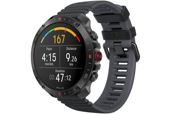 Smartwatch Polar Grit X Pro 1.39" czarny