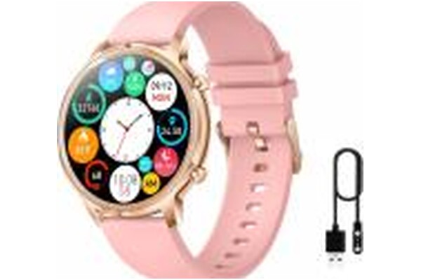 Smartwatch Manta Kelly 1.32" złoty