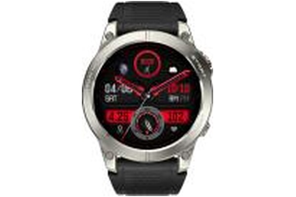 Smartwatch Manta Activ X 1.46" srebrny