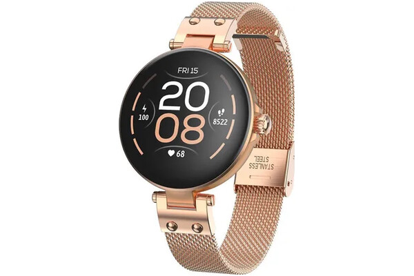 Smartwatch FOREVER SB305 Forevive Petite różowo-złoty