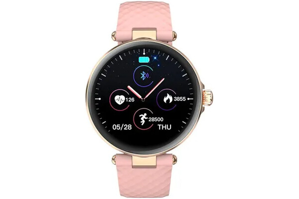 Smartwatch FOREVER SB305 Forevive Petite różowo-złoty