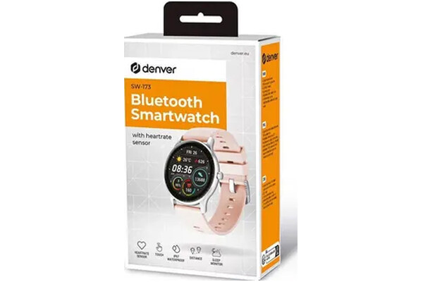 Smartwatch Denver SW173 Różowo-srebrny