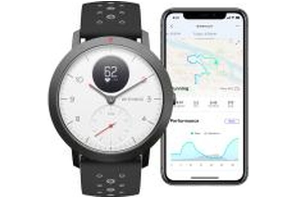 Smartwatch WITHINGS Steel HR Sport biały