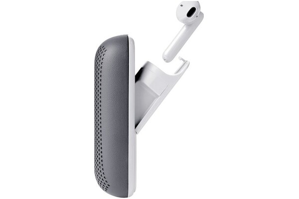Słuchawki LEXON LA127G Speakerbuds Dokanałowe Przewodowe Szaro-biały