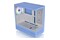 Obudowa PC Thermaltake 27 View TG Midi Tower niebieski