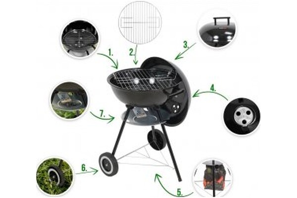 Grill węglowy TOYA 99918