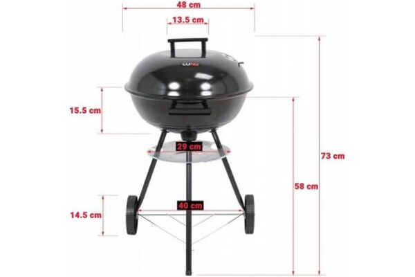 Grill węglowy TOYA 99918