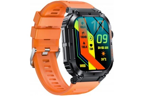 Smartwatch Denver SWC191O 1.96" pomarańczowy