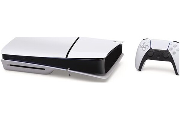 Konsola Sony PlayStation 5 Slim 1TB biało-czarny