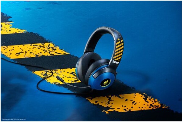 Słuchawki Razer Kraken X V3 Nauszne Przewodowe czarno-niebieski