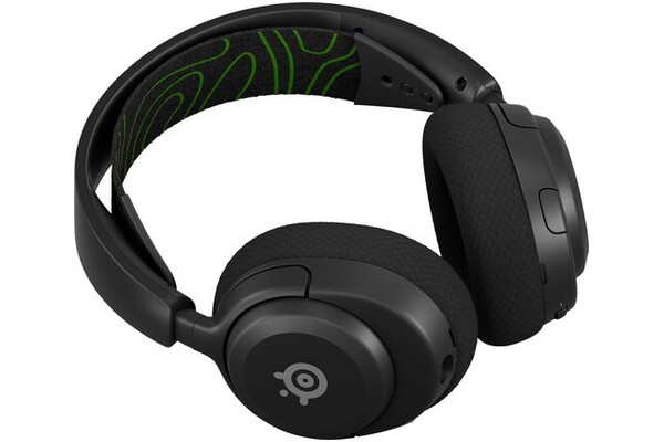 Słuchawki SteelSeries Arctis Nova 5X Nauszne Bezprzewodowe czarno-zielony