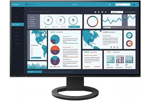 Monitor 24.1" EIZO FlexScan EV2495 czarny