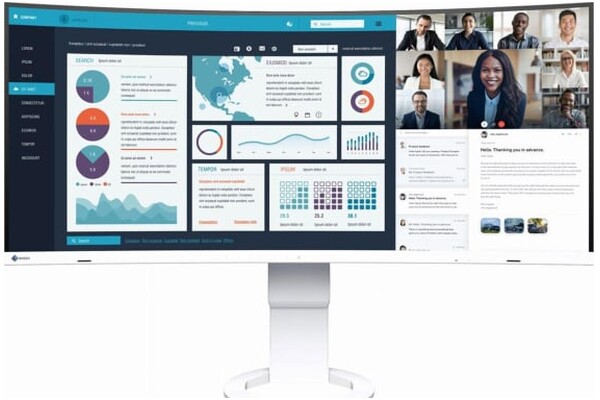 Monitor 37.5" EIZO EV3895 biały