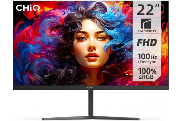 Monitor 21.5" CHIQ 22F650 czarny