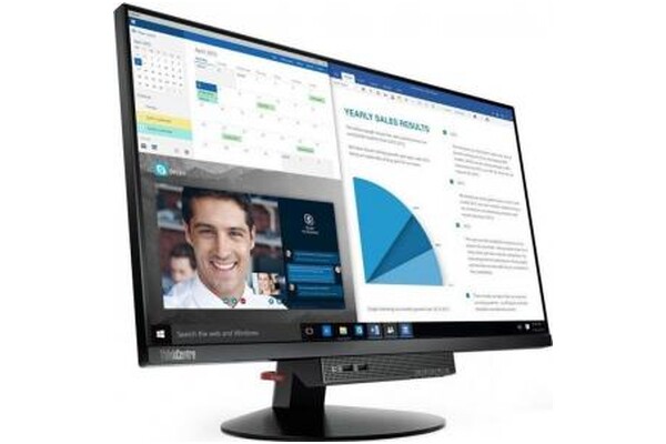 Monitor 23.8" Lenovo Tiny-In-One czarny