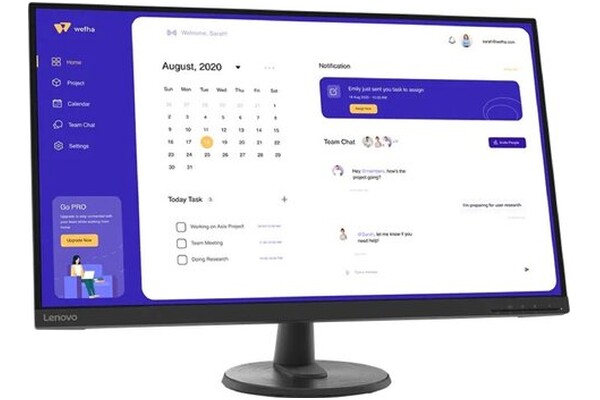 Monitor 31.5" Lenovo D32u-40 czarny