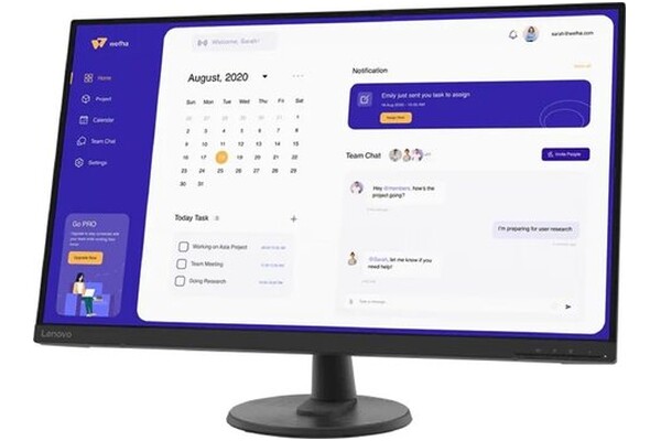 Monitor 31.5" Lenovo D32u-40 czarny