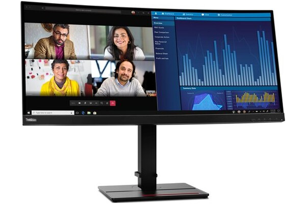 Monitor 34.1" Lenovo ThinkVision P34w-20 czarny