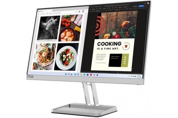 Monitor 23.8" Lenovo L24i-40 szary