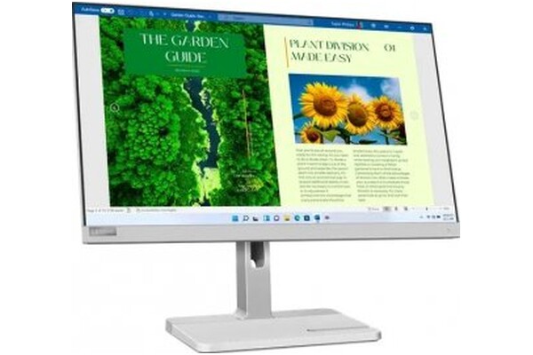 Monitor 23.8" Lenovo L24m-40 srebrny