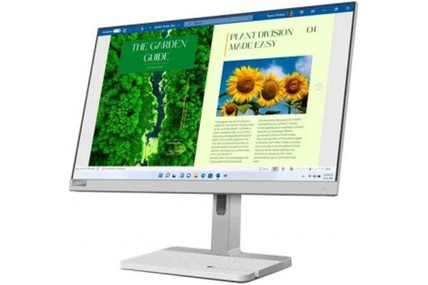 Monitor 23.8" Lenovo L24m-40 srebrny