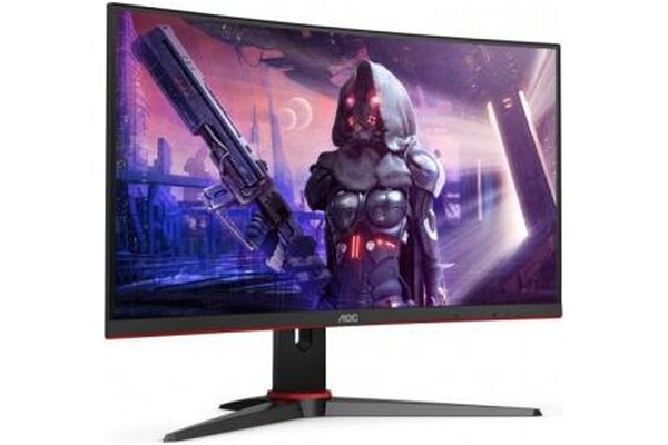 Monitor 23.6" AOC C24G2AE czarno-czerwony