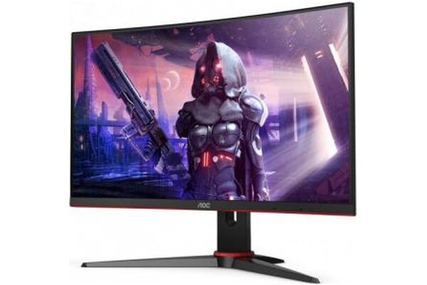 Monitor 23.6" AOC C24G2AE czarno-czerwony