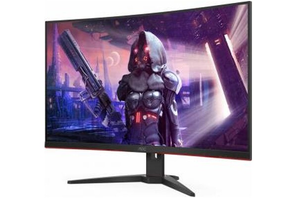 Monitor 31.5" AOC CQ32G2SE czarno-czerwony