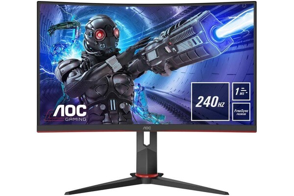 Monitor 31.5" AOC C32G2ZE czarno-czerwony
