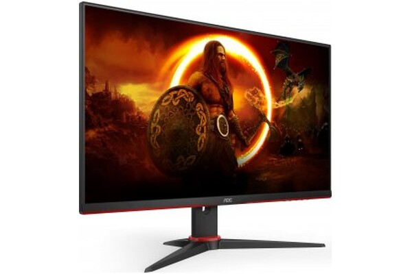 Monitor 23.8" AOC 24G2SPAE czarno-czerwony