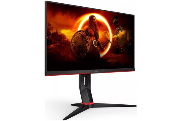 Monitor 23.8" AOC Q24G2A czarno-czerwony