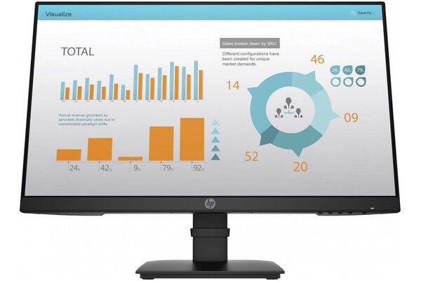 Monitor 23.8" HP P24 G4 czarny