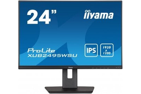 Monitor 24.1" IIYAMA XUB2495WSU-B5 czarny