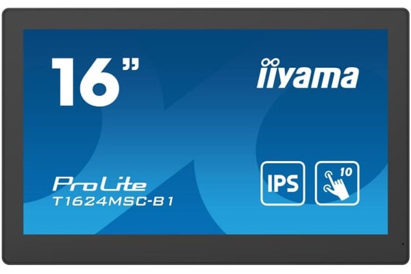 Monitor 15.6" IIYAMA T1624MSC-B1 czarny