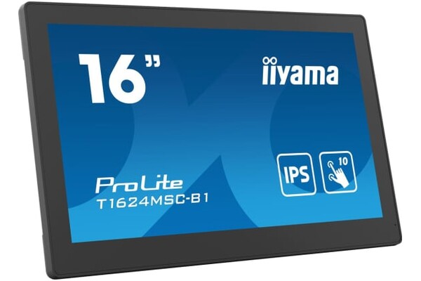 Monitor 15.6" IIYAMA T1624MSC-B1 czarny