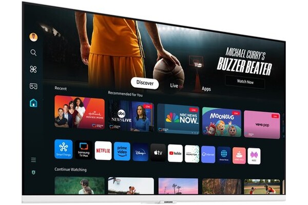 Monitor 31.5" Samsung S32DM703UU biały