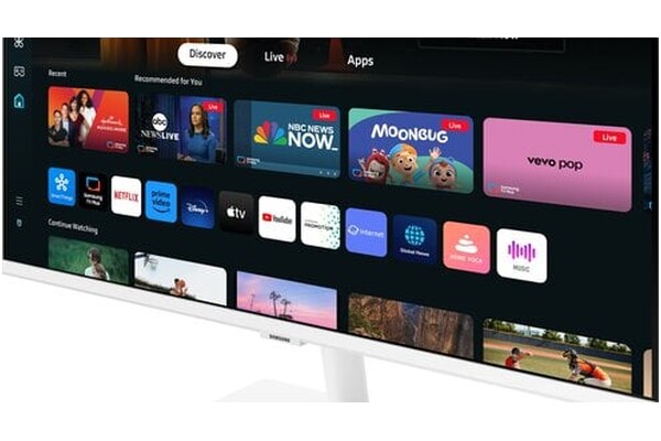 Monitor 31.5" Samsung S32DM703UU biały