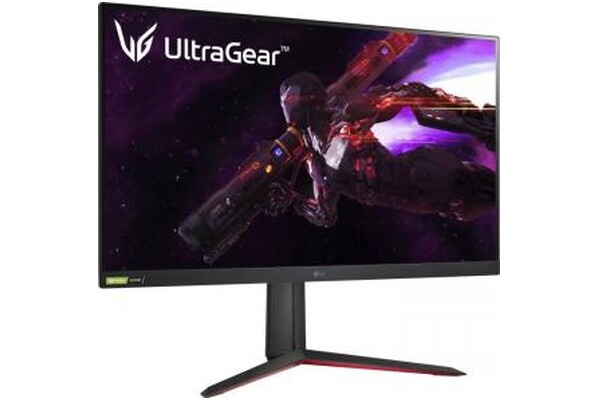 Monitor 31.5" LG UltraGear 32GP850 czarno-czerwony