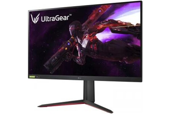 Monitor 31.5" LG UltraGear 32GP850 czarno-czerwony